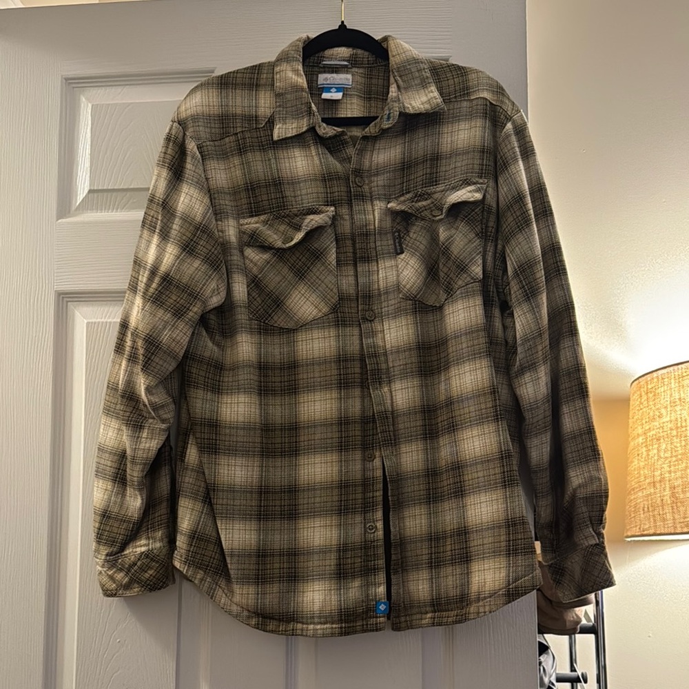 Columbia Men's Plaid Shirt Jacket
